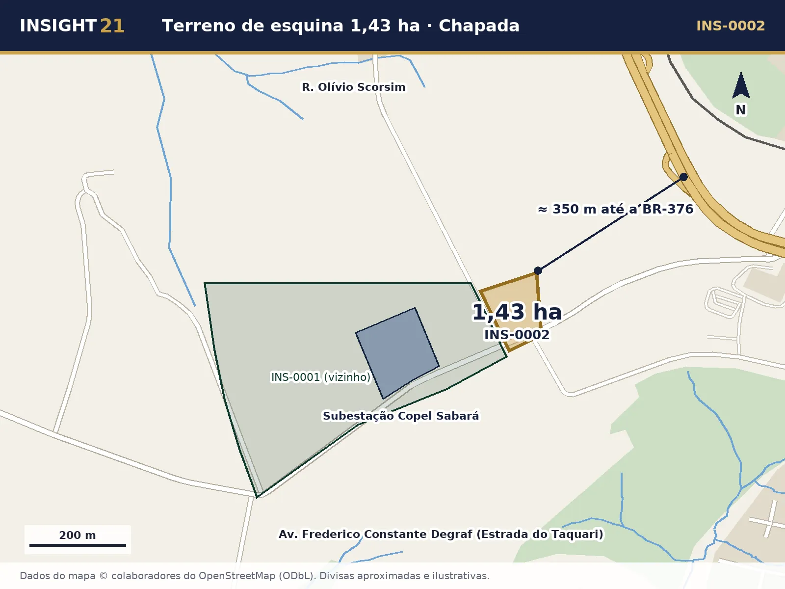 Mapa de situação