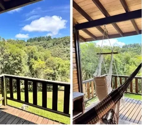 Chácara com 12.900m2 e belíssima casa com 300m2 no Marmeleiro