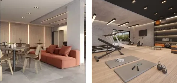 Studio com 26,20m2 a 400m do Shopping Palladium